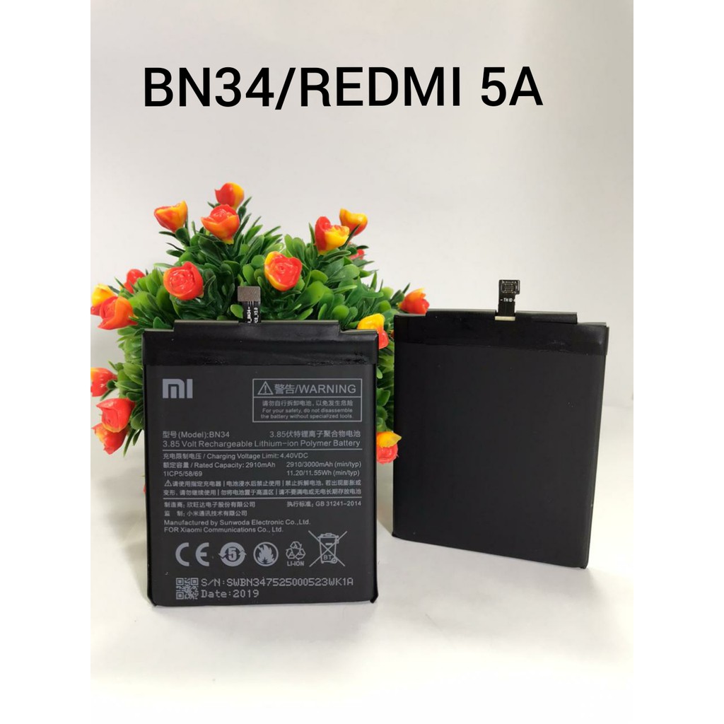 BATERAI REDMI 5A BN34