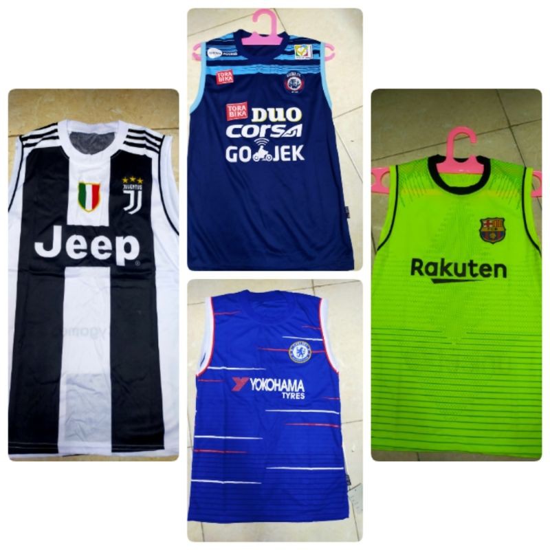 BAJU BOLA SINGLET  REMAJA/JANGKIS VARIANT CLUB