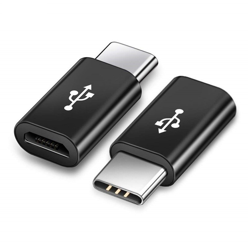 Adapter Konektor Micro USB Ke Tipe C untuk Android Huawei