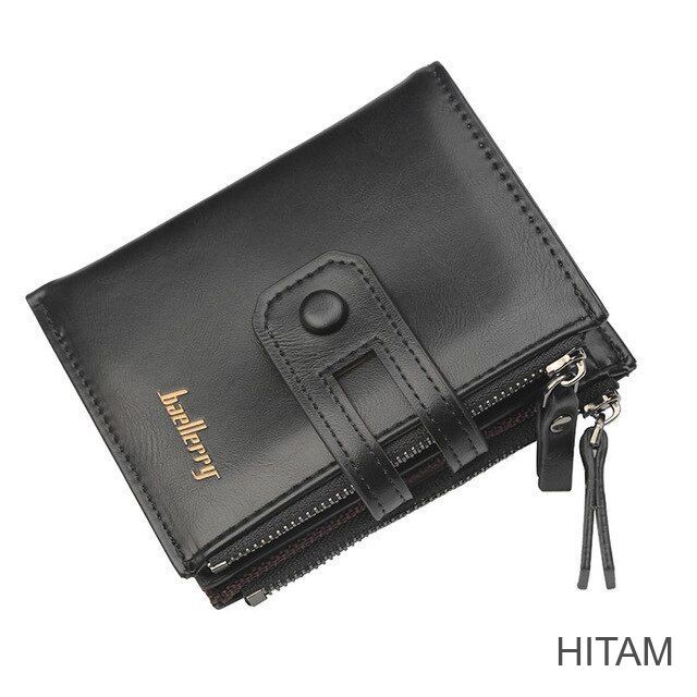 BAELLERRY D3206 Dompet Pria Bahan Kulit PU Leather Premium WATCHKITE WKOS
