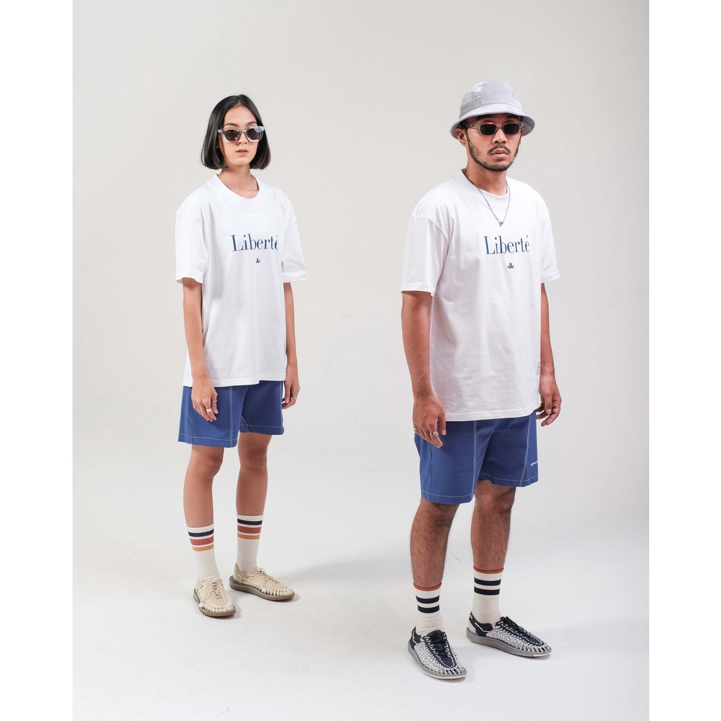 JAVAJONES Oversized Tee Liberte | Kaos Pria Wanita