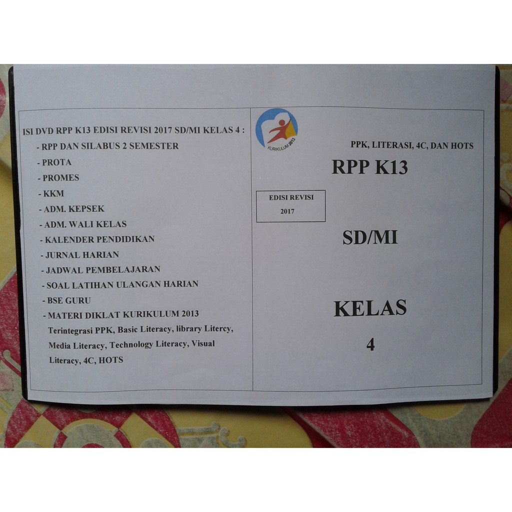 Rpp Silabus Prota Promes Sd Kelas 2 K13