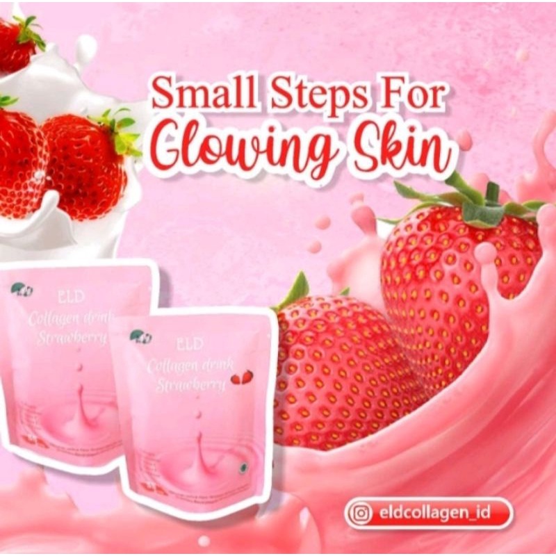 ELD Collagen Drink Strawberry