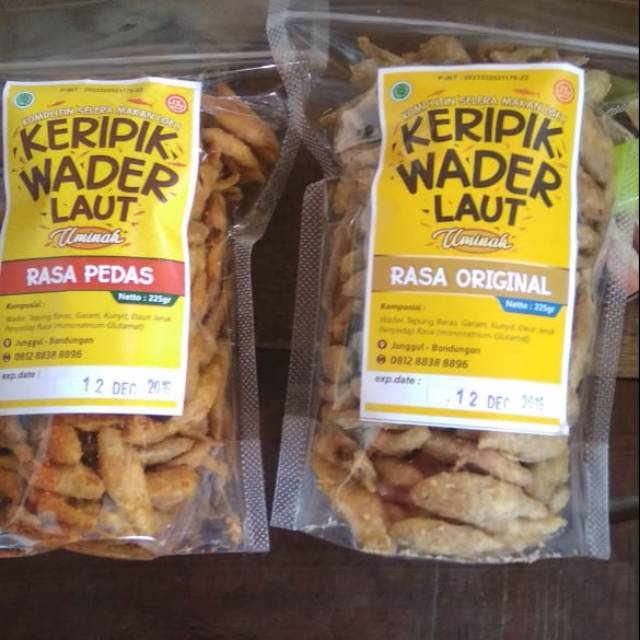 

Kripik wader khas bandungan