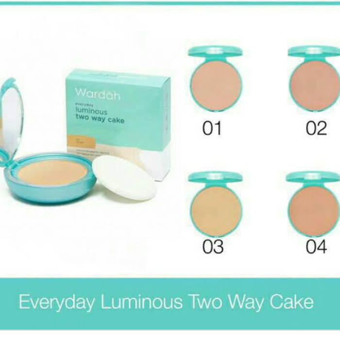 Wardah Everyday Luminous TWC/Bedak padat