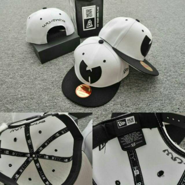 Snapback Import Wutang White Black