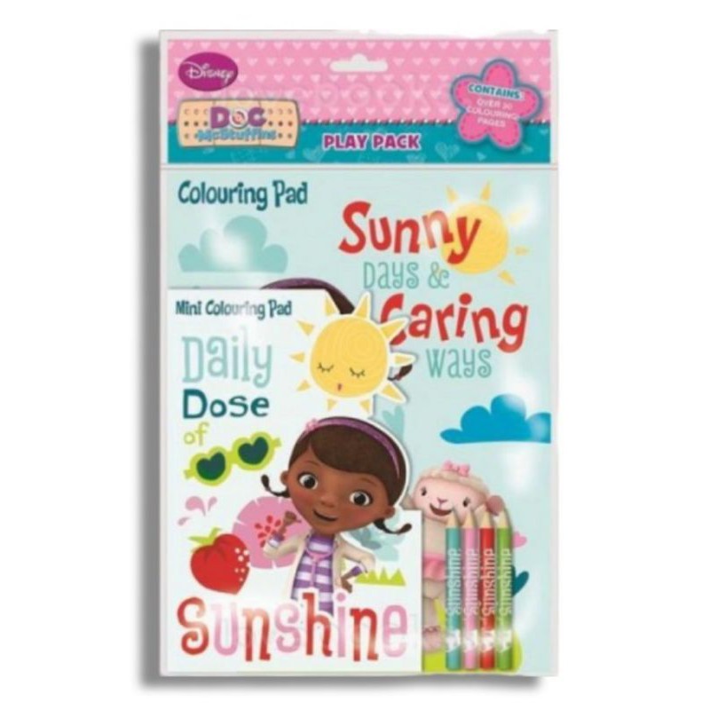 BBW BOOK DOC MCSTUFFINS PLAY BACK COLORING BOOK