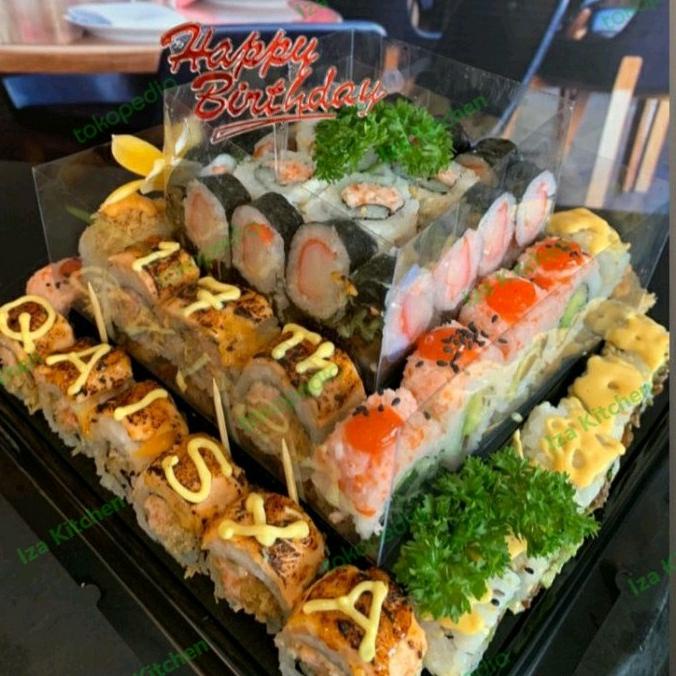 

PARCEL RAMADAN/ HAMPERS LEBARAN/MAKANAN SIAP SAJI/KUE ULTAH SUSHI DFHD3215SE