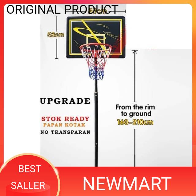 Ring basket portable Dewasa / Ring basket anak / Berwyn set ring dan tiang basket