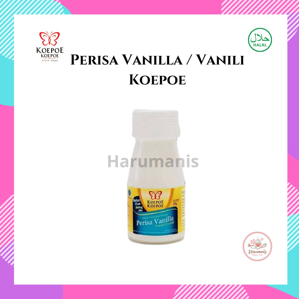 

Perisa Vanilla Vanili Kupu Koepoe 20gr