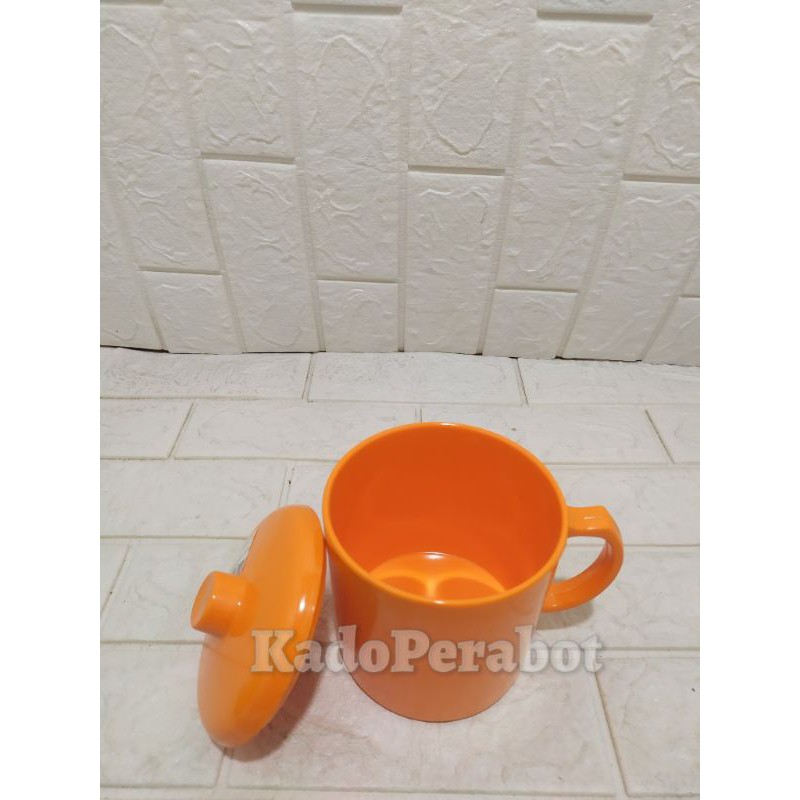 Mug Unica Tutup 712 - Gelas Jumbo Melamin Dengan Tutup - Cangkir Jumbo