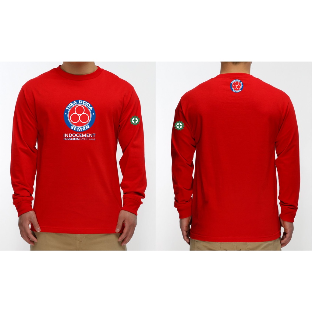 T-SHIRT KAOS LENGAN PANJANG SEMEN TIGA RODA