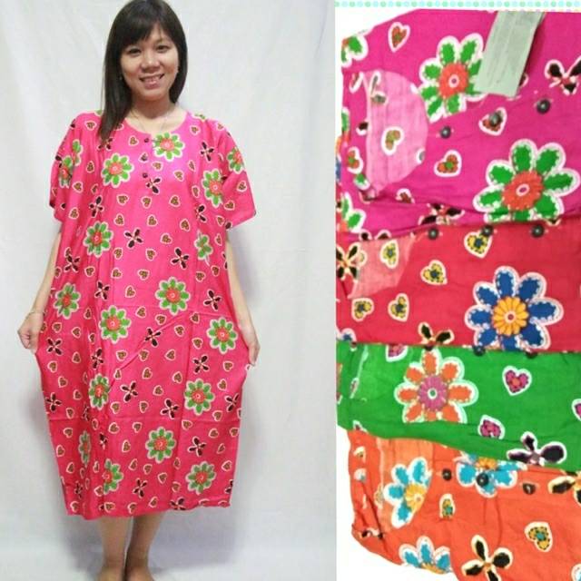 Daster jumbo batik grosir murah berkualitas