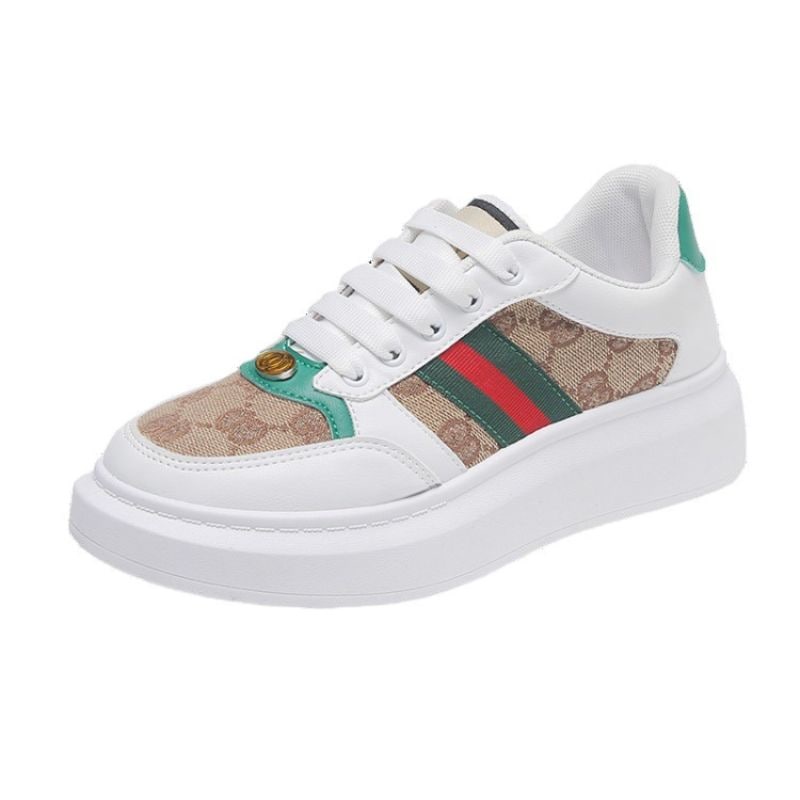 12377 Sepatu Wanita Import Sneakers Tali Women Branded