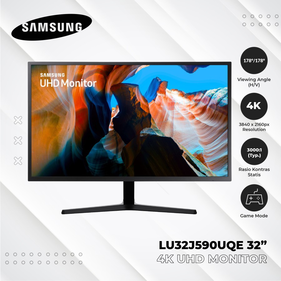 Jual Monitor 4k Samsung U32j590 Flat 32 Uhd Garansi Resmi Shopee