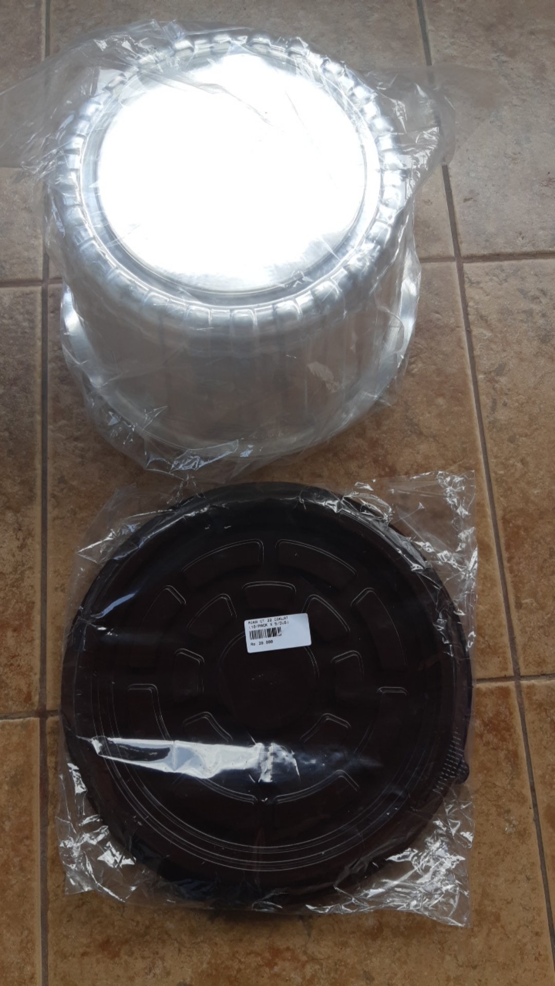 Mika Ct 22 Coklat / Mika Tumpeng / Mika Bolu ( Isi 10 Set )