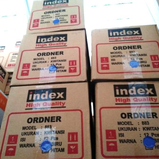 

Odner INDEX 883 kwitansi biru isi 12 pcs