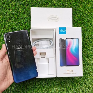 HANDPHONE HP VIVO Y91 2/16GB FULLSET NO HEADSET SECOND