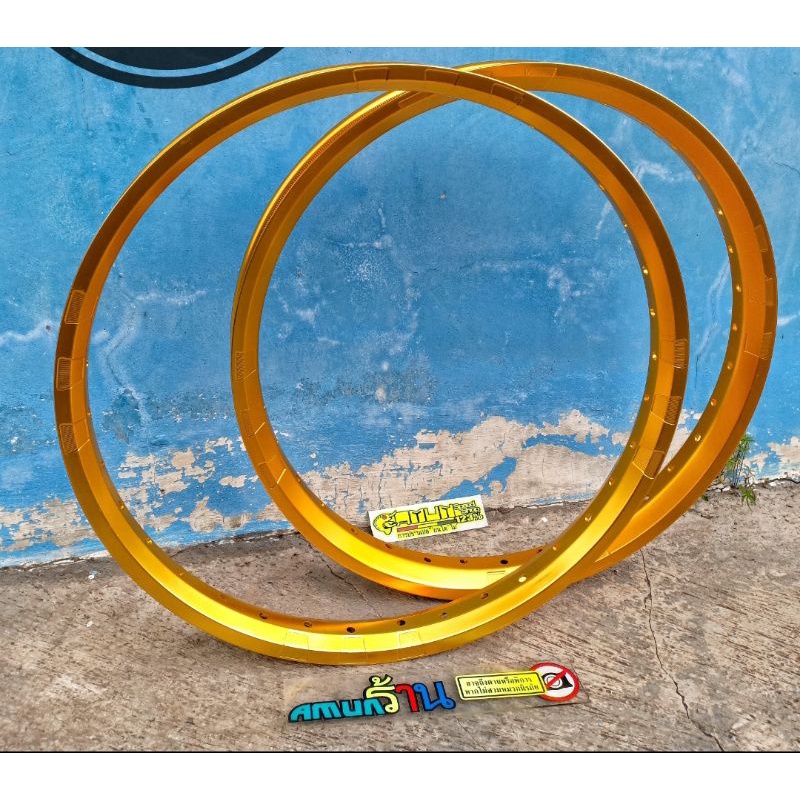 velg CMS model DBS gold ring 17 lebar 120 x 140