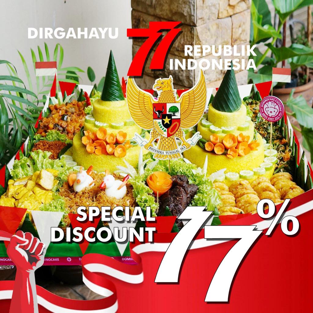 Jual Tumpeng - Nasi kuning - Tumpeng Kemerdekaan - Tumpeng 17an