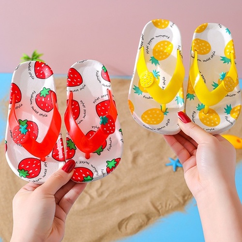 littlekiddoss Sendal Jepit Anak Perempuan Import Sandal Jelly Buah Anak Cewek 2 Tahun - 8 Tahun Size 24 - 35 SH2214