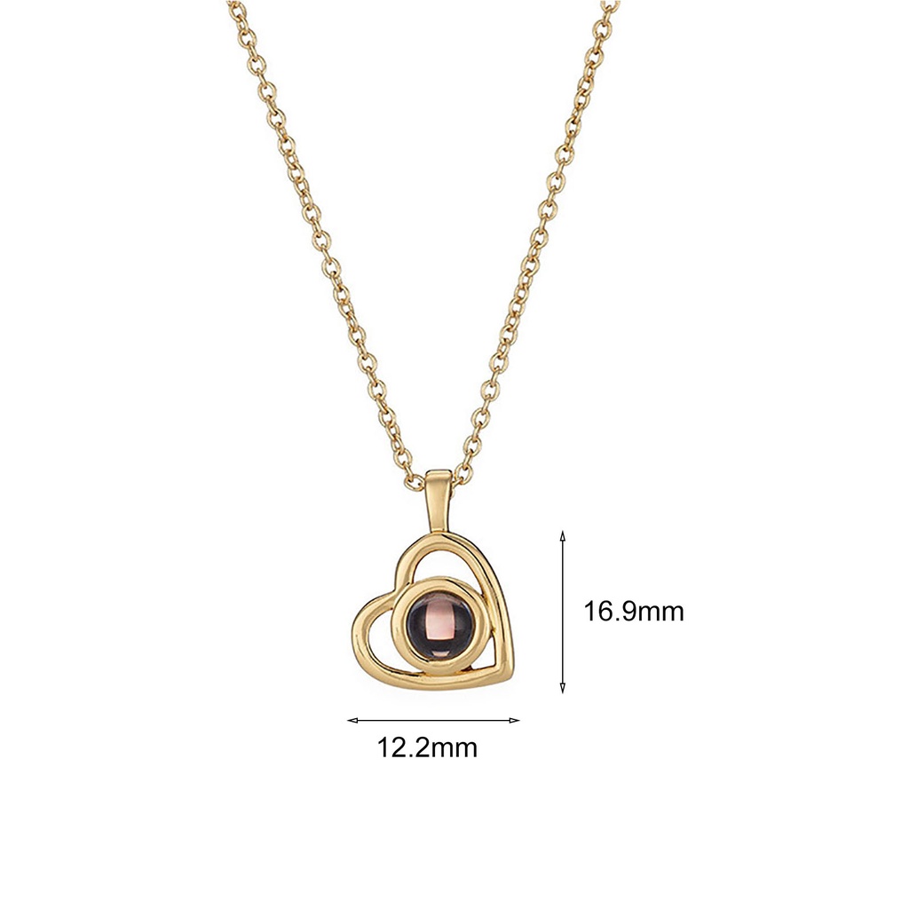 Hu Hu Hu Hu Hu Alat Bantu Pasang Kacamata♡ Kalung Liontin Proyeksi Huruf 100 Bahasa Untuk Hadiah Wanita