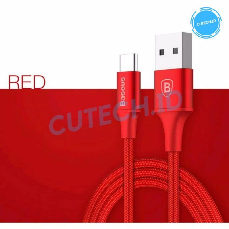BASEUS KABEL DATA HALO LED GLOWING TYPE C 1M