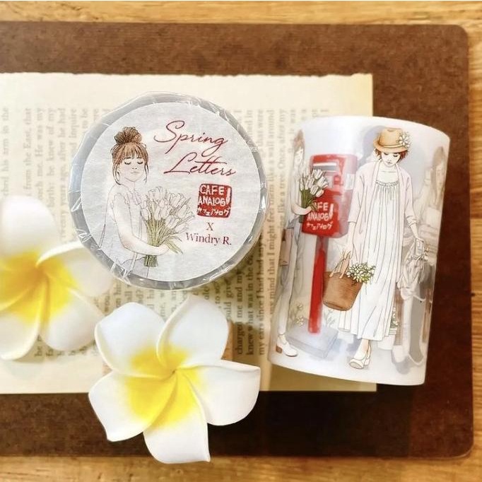 

Cafe Analog x Windry Ramadhina - Spring Letter PET Tape (FULL ROLL)