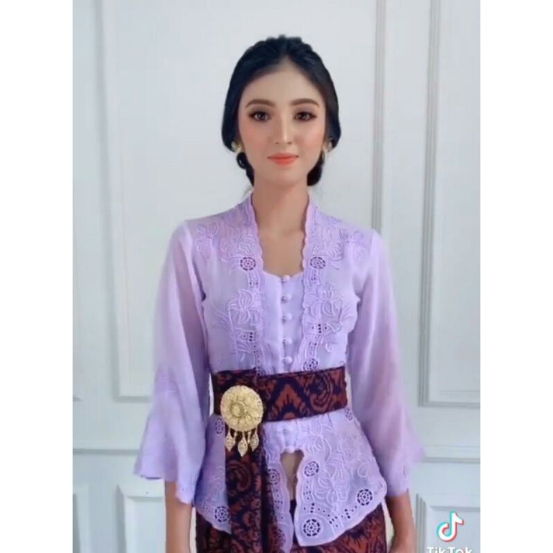 kebaya sifon bordir