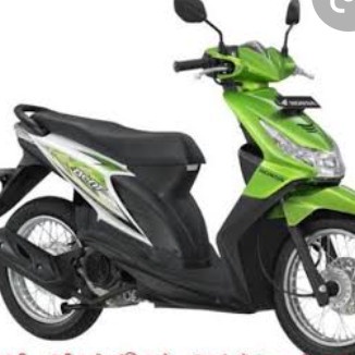 Batok depan Beat Karbu hijau