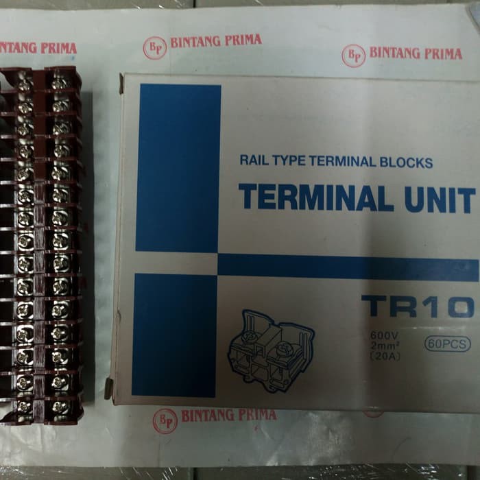 Terminal Block / Terminal Blok Tipe TR-10 / TR10 Model Kasuga China