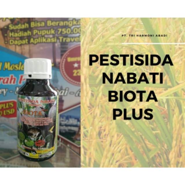 Pestisida Nabati Biota Plus