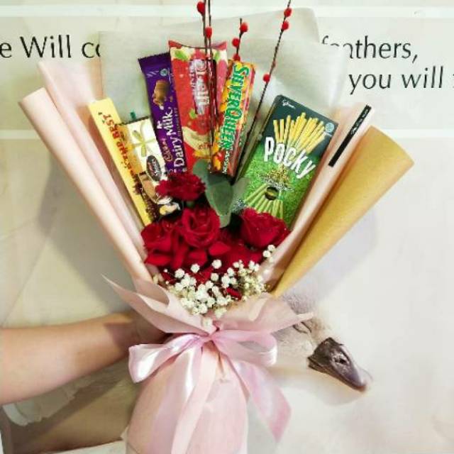 

Buket Coklat Signature OktaFlora