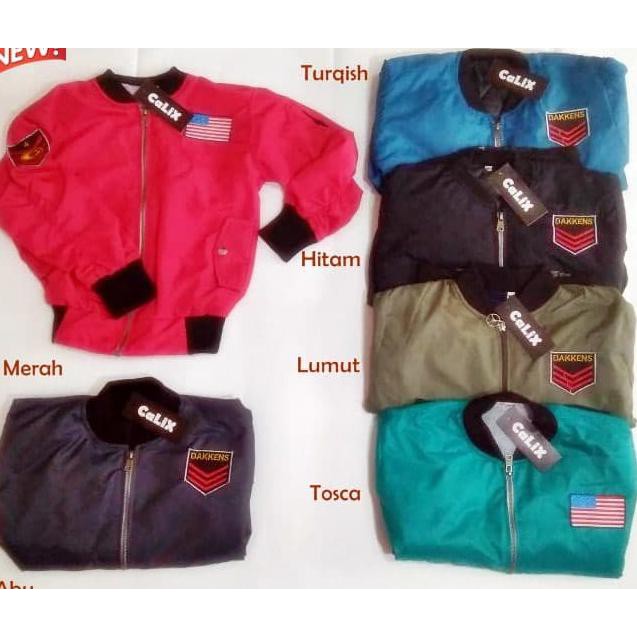 0EUK JAKET BOMBER ANAK XL 4-6 THN JAKET ANAK MURAH FPI7