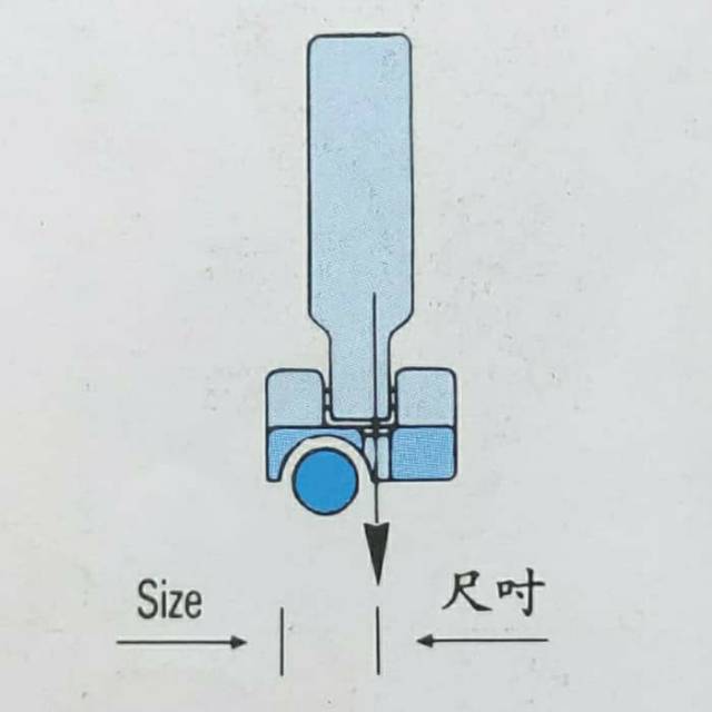 P69HL Sepatu Talikur - Left Piping Foot