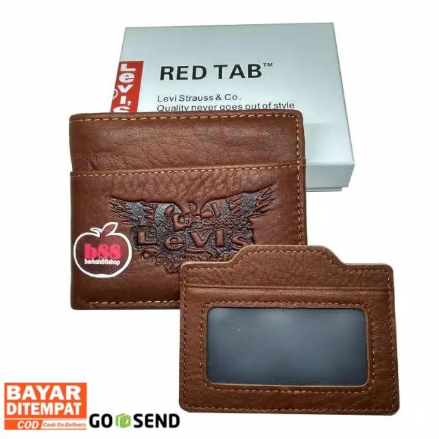 Dompet Kulit Pria Motif / Dompet Lipat Murah Berkualitas
