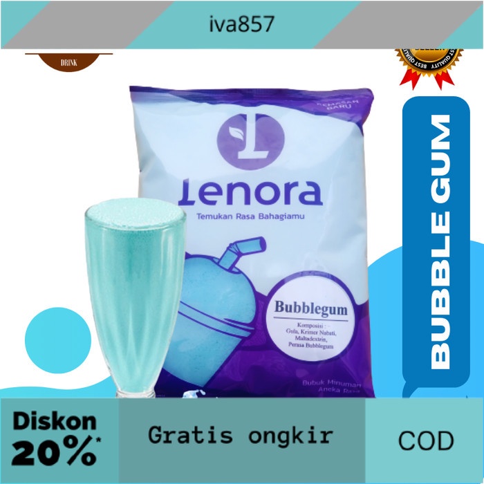 

PROMO BubukMinuman Rasa Bubblegum Serbuk Minuman Aneka Rasa Powder Drink 1Kg GRATIS ONGKIR