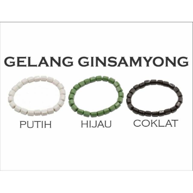 Gelang Kesehatan Ginsamyong