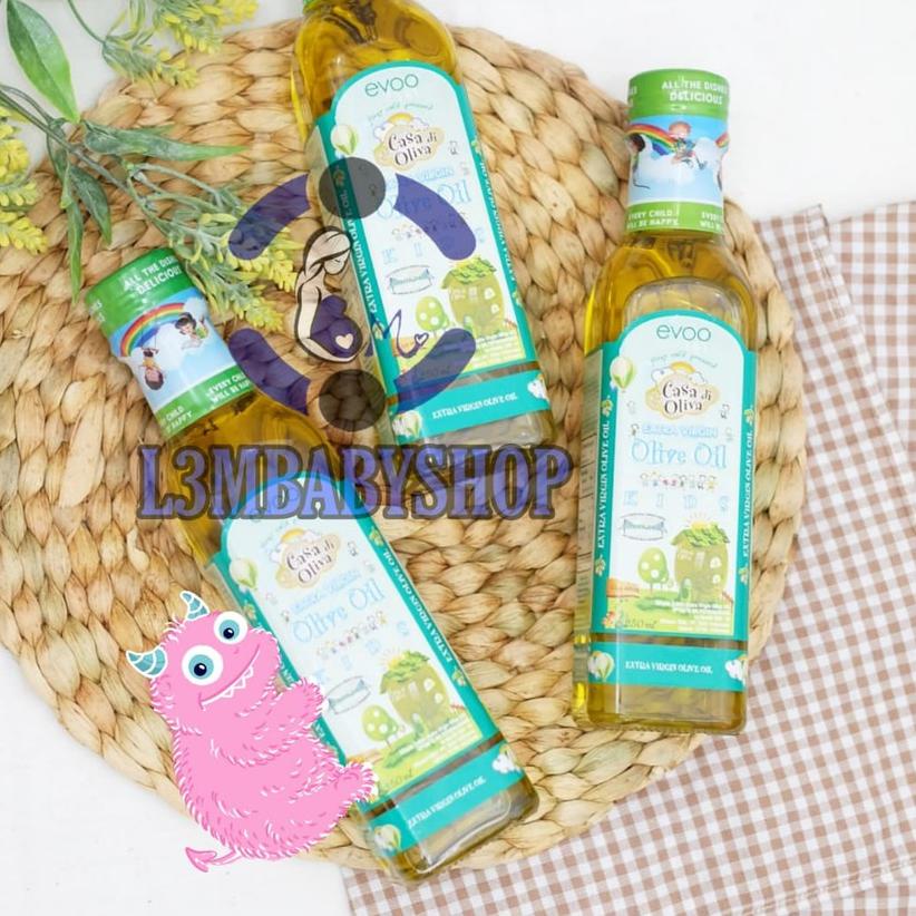 ☚ Casa Di Oliva EVOO MPASI Exp 2023 Januari, berlabel HALAL, FREE BUUBLE WRAP KARDUS ♜