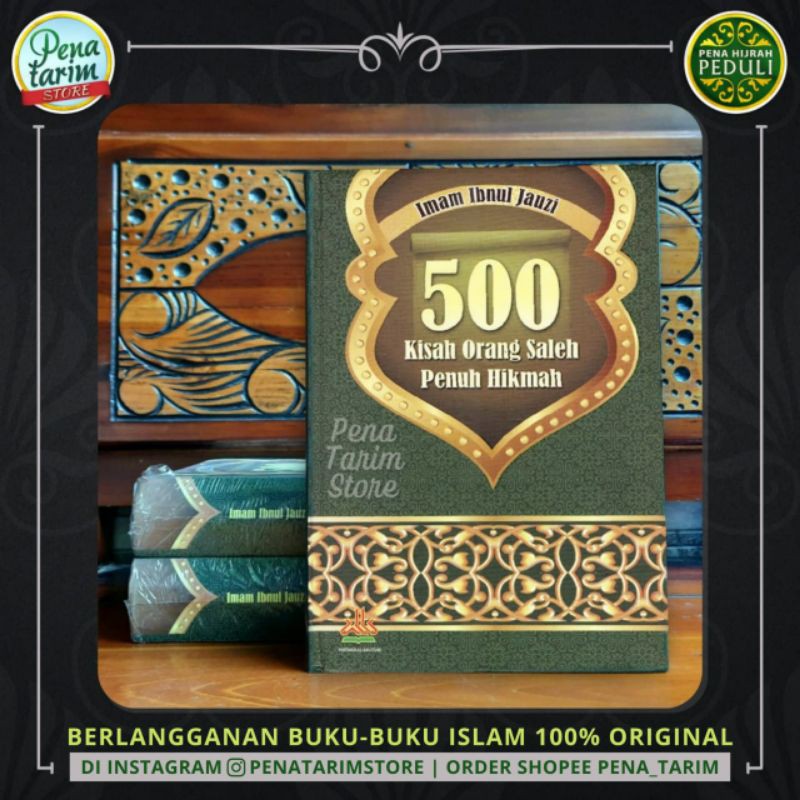 500 Kisah Orang Shaleh Buku Islam Hikayat Islam Shalihin Shopee Indonesia