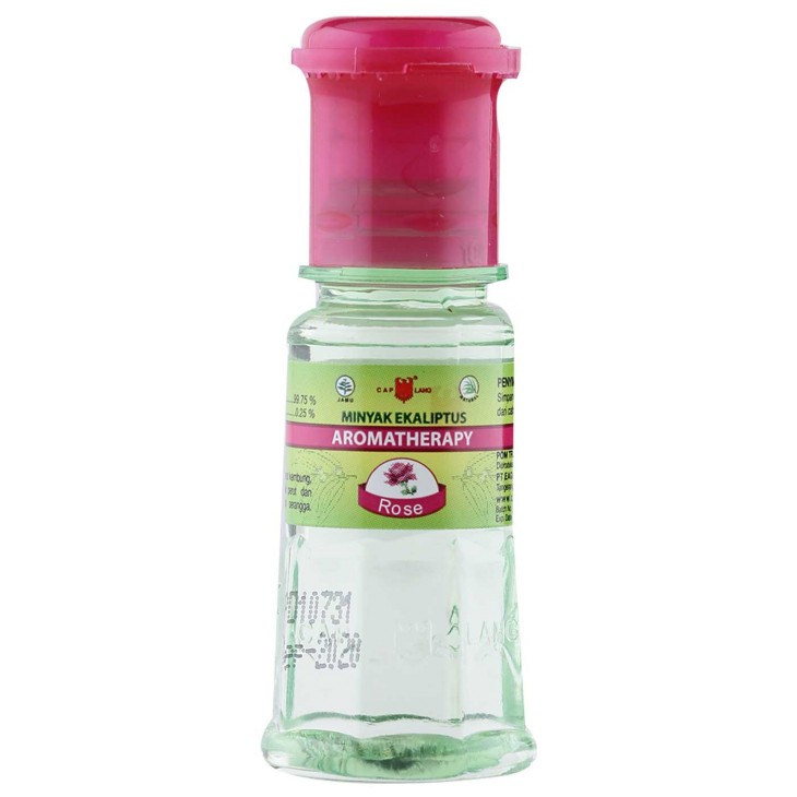 Caplang Minyak Ekaliptus Aromaterapi Rose 15ml