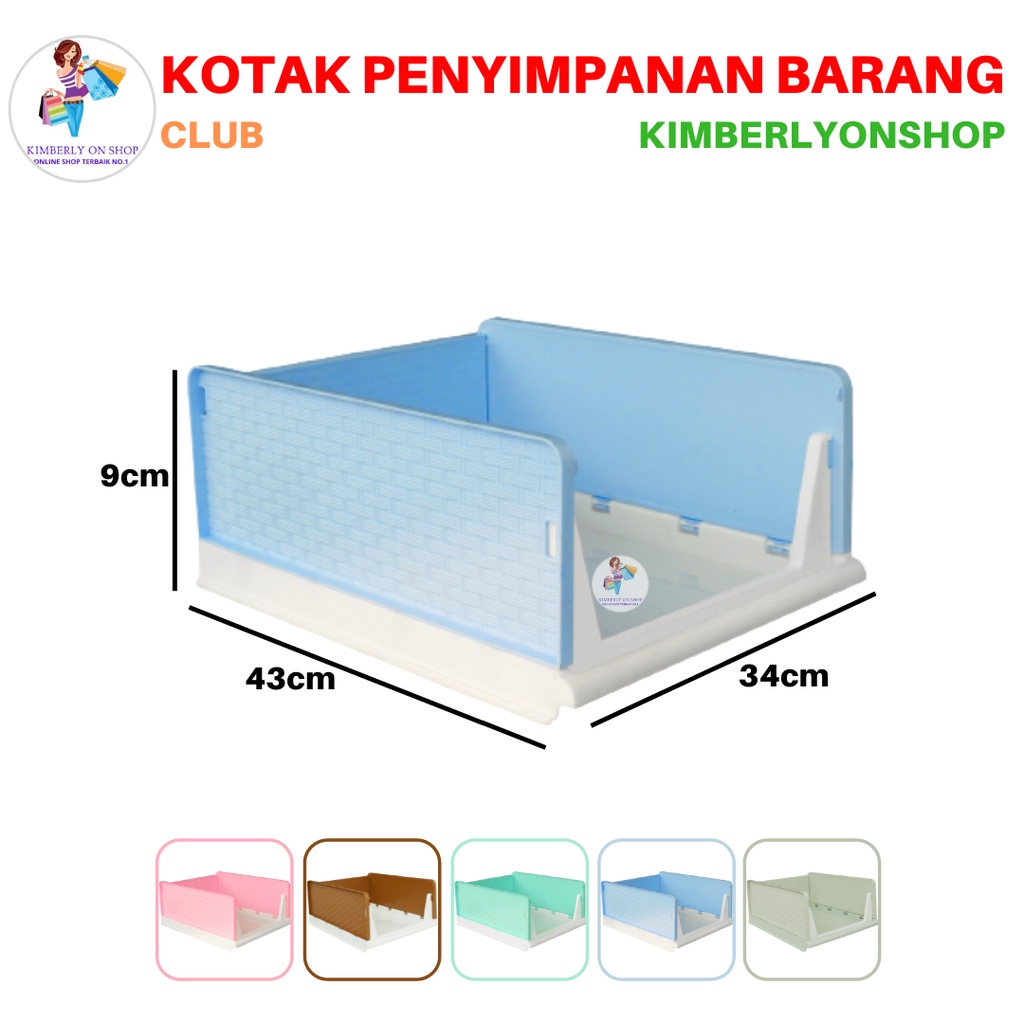 Kotak Rak Serbaguna Smart Organizer Tempat Penyimpanan Barang Club