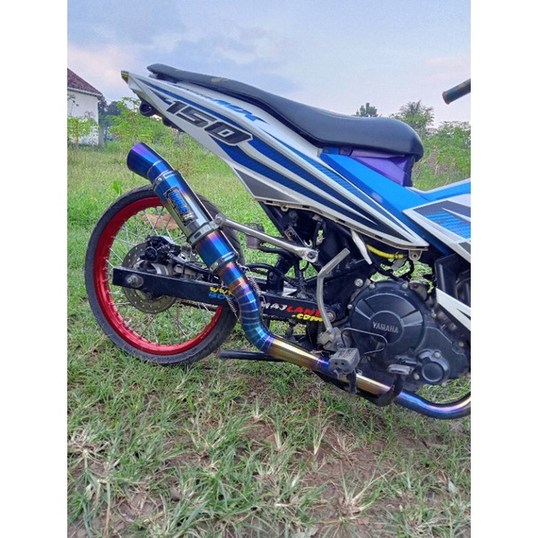 knalpot racing Apple x pnp Jupiter MX king old new Vixion satria Fu Verza Tiger Revo Mega pro