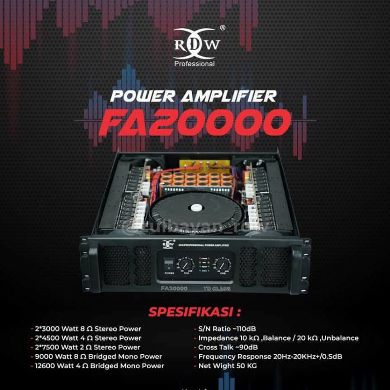 POWER RDW FA20000 ORIGINAL