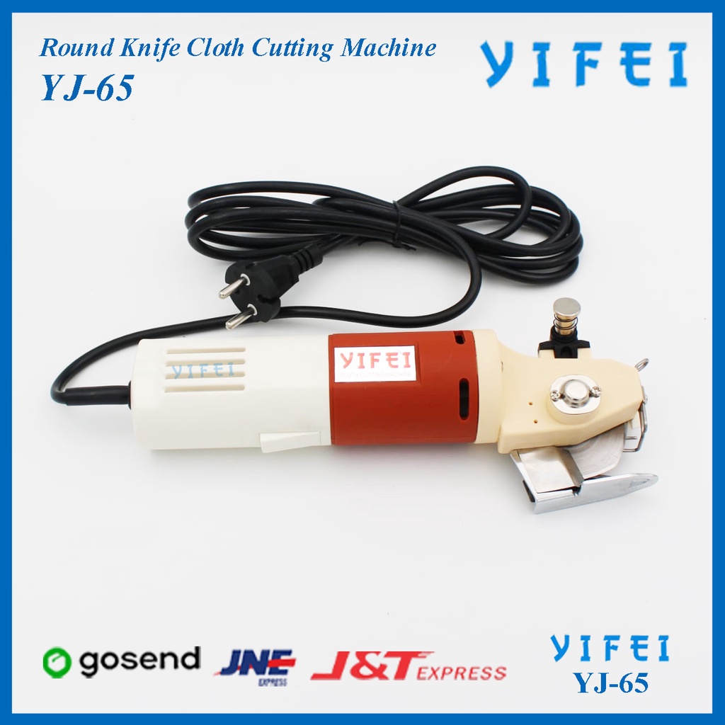 Mesin Potong Round Knife Cloth Cutter YIFEI YJ-65/Mesin potong kain