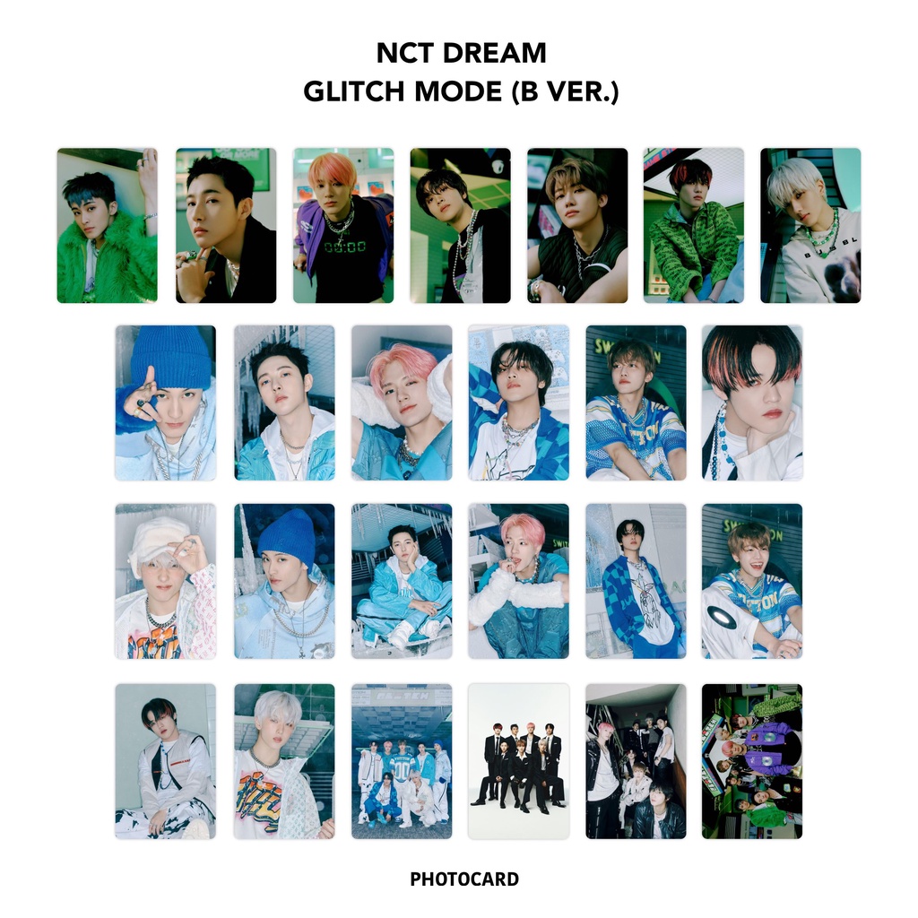 Photocard NCT Dream Glitch Mode