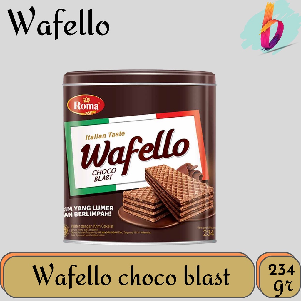 

Roma Wafer Wafello Choco Blast 234 Gr