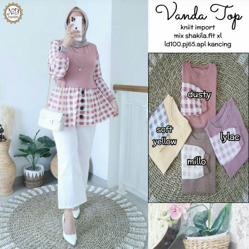 BLOUSE Vanda Top Ori by NB