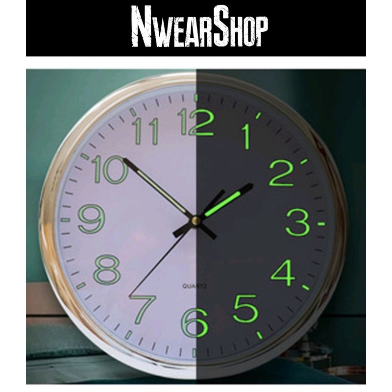 Jam Dinding Model Luminous