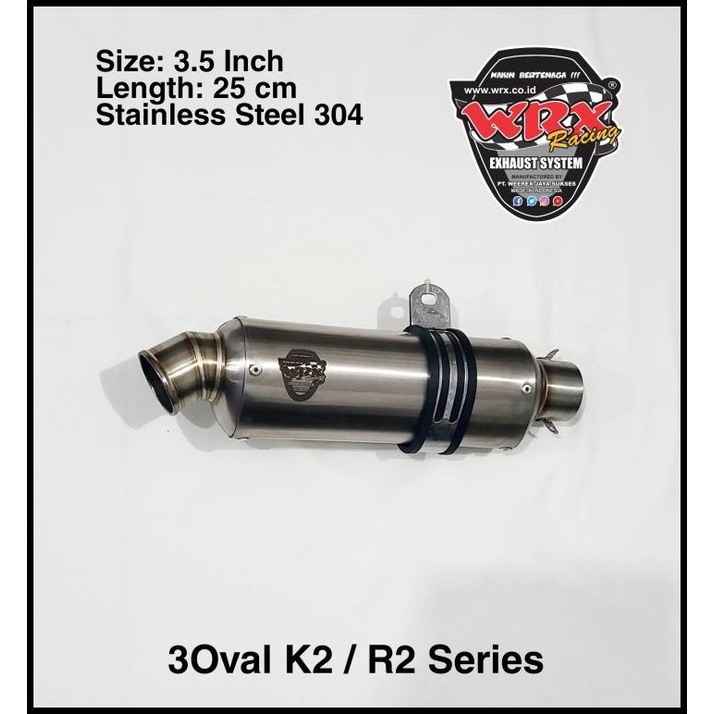 Silincer Wrx 3Oval K2 Ss Sport